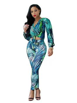 2 Piece Set Women Tracksuits Casual Suit Sportswear Printed Tie up Long Sleeve Crop Top and Pant Fashion Jogger Set Sweat Suits
2 Piece Set Women Tracksuits Casual Suit Sportswear Printed Tie up Long Sleeve Crop Top and Pant Fashion Jogger Set Sweat Suits