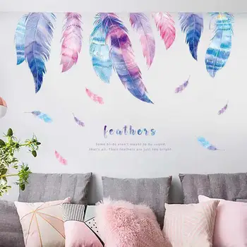 Colorful Feather Wall Sticker Home Self Adhesive Decal Living Room Bedroom Decor Wall Sticker Home Self Adhesive Decal Living Ro
Colorful Feather Wall Sticker Home Self Adhesive Decal Living Room Bedroom Decor Wall Sticker Home Self Adhesive Decal Living Ro