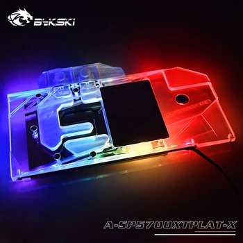 Bykski Water Block use for Sapphire Radeon RX 5700 XT Nitro+ / Full Cover Copper Radiator Block / 12V RGB / 5V A-RGB Light
Bykski Water Block use for Sapphire Radeon RX 5700 XT Nitro+ / Full Cover Copper Radiator Block / 12V RGB / 5V A-RGB Light
