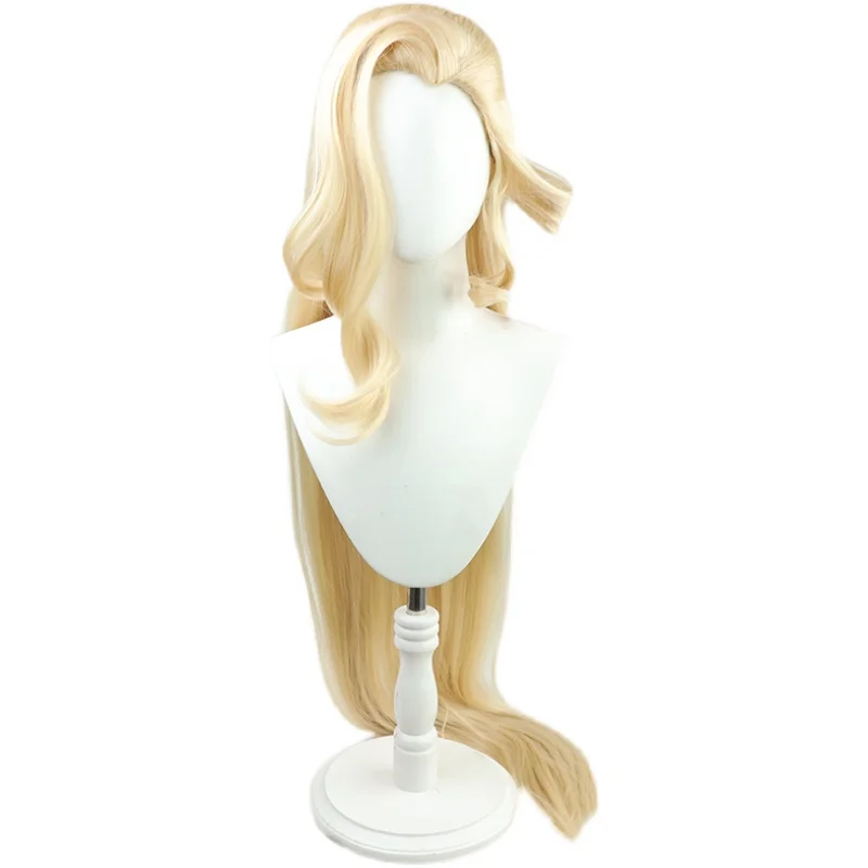 120cm Anime Genshin Impact La Signora Cosplay Long Light Golden Anime Cosplay Wigs Heat Resistant Hair
120cm Anime Genshin Impact La Signora Cosplay Long Light Golden Anime Cosplay Wigs Heat Resistant Hair
