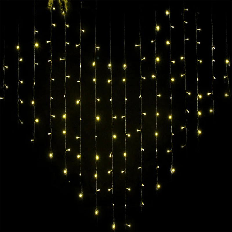 AC220V 2x1.5m 78pcs led Garland Christmas Led String Lights Heart Shape curtain holiday lighting Led Tree Wedding Decoration
AC220V 2x1.5m 78pcs led Garland Christmas Led String Lights Heart Shape curtain holiday lighting Led Tree Wedding Decoration