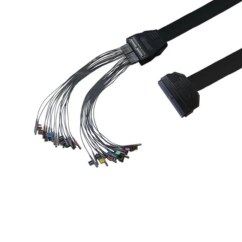 RIGOL PLA2216 Logic Probe for MSO5000 Series Oscilloscopes Includes Cable Leads and Grabber Clips
RIGOL PLA2216 Logic Probe for MSO5000 Series Oscilloscopes Includes Cable Leads and Grabber Clips