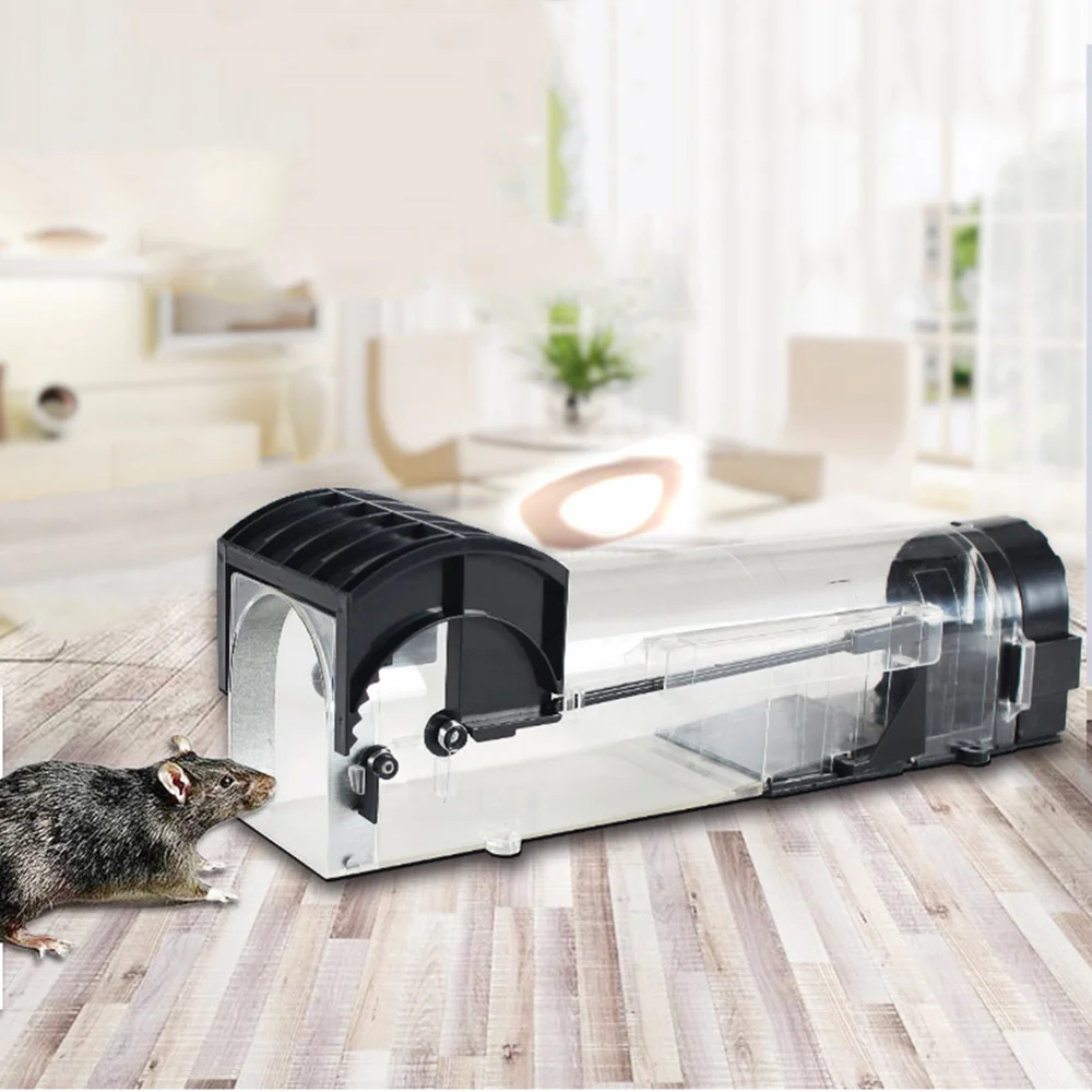 Automatic Humane Live Mouse Trap No Kill Animal Pet Control Cage Reusable Mice Rodent Catcher Automatic Lock Mousetrap Rat Traps
Automatic Humane Live Mouse Trap No Kill Animal Pet Control Cage Reusable Mice Rodent Catcher Automatic Lock Mousetrap Rat Traps