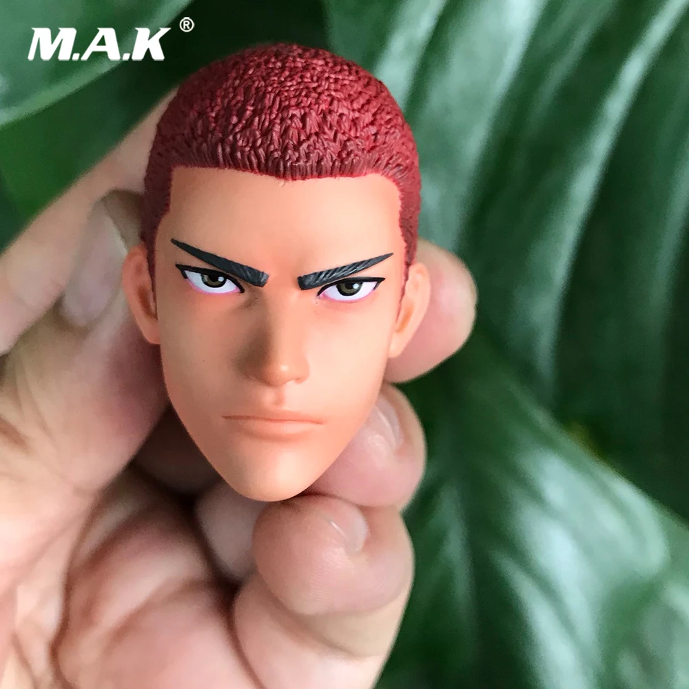 1/6 Scale Man Head Sculpt Cartoon Anime Figure Accessory Hanamichi Sakuragi Head Carved Model Toys for 12'' Male Figure
1/6 Scale Man Head Sculpt Cartoon Anime Figure Accessory Hanamichi Sakuragi Head Carved Model Toys for 12'' Male Figure