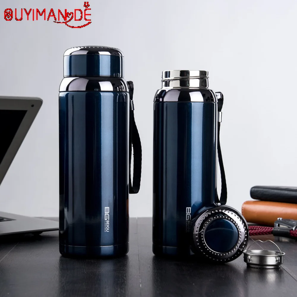 600/800ML Thermos Bottle Stainless Steel Water Bottle Insulated Keep cold and hot Vacuum Flask for Coffee Mug Travel Cup
600/800ML Thermos Bottle Stainless Steel Water Bottle Insulated Keep cold and hot Vacuum Flask for Coffee Mug Travel Cup