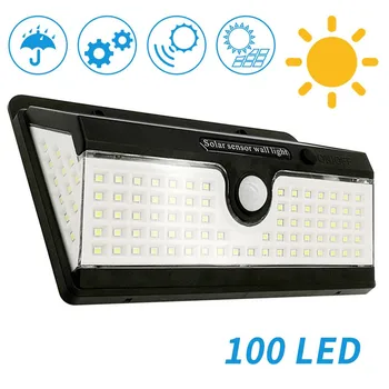 100 LED Solar Light Outdoor Solar Lamp PIR Motion Sensor Wall Light Waterproof Solar Powered Sunlight for Garden Path Lamp 
100 LED Solar Light Outdoor Solar Lamp PIR Motion Sensor Wall Light Waterproof Solar Powered Sunlight for Garden Path Lamp