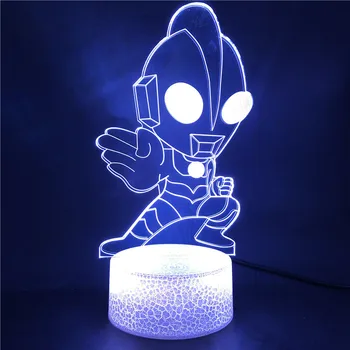 Q Version Cartoon Characters Ultraman 3D Lamp Base Best Reward for Teenager Multi-color with Remote Usb Led Light App Control
Q Version Cartoon Characters Ultraman 3D Lamp Base Best Reward for Teenager Multi-color with Remote Usb Led Light App Control