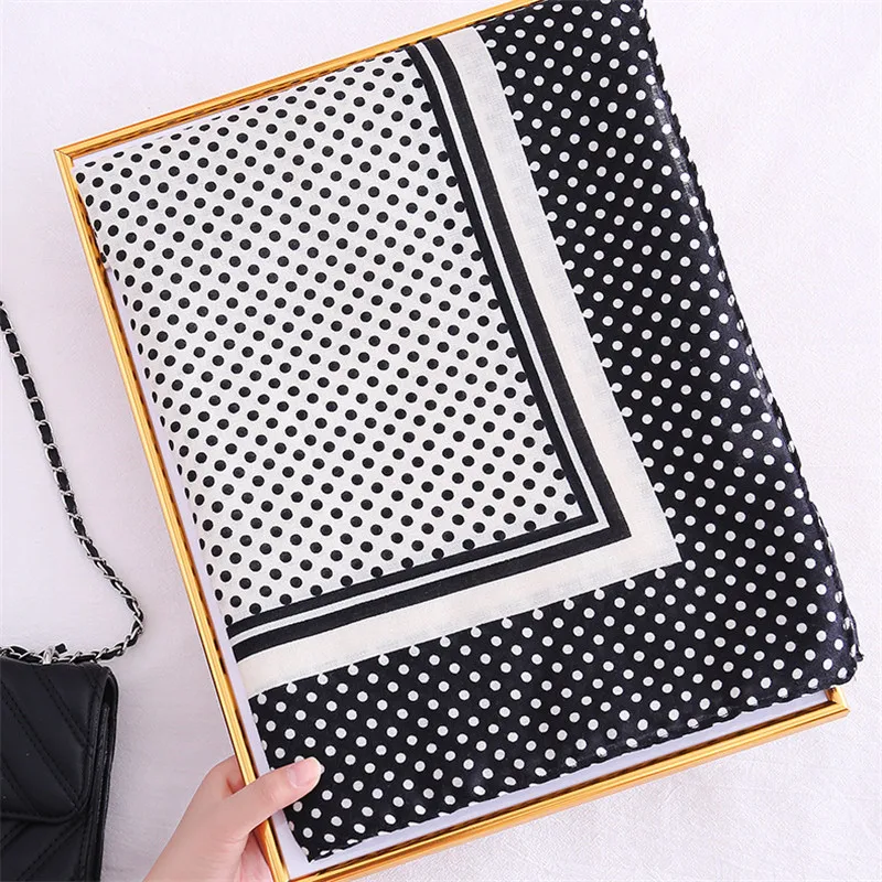 Women Polka Dot Print Scarf Fashion Girls Pink Long Scarf Spring Summer Black White Dots Printed Scarf Cape Shawl Wrap
Women Polka Dot Print Scarf Fashion Girls Pink Long Scarf Spring Summer Black White Dots Printed Scarf Cape Shawl Wrap