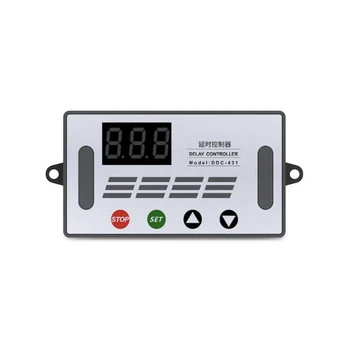 DDC-431 Timer Delay Relay Switch DC 6-30V Timer Relay with Sleep Mode, Stop Function, Digital LED Display Delay Controller
DDC-431 Timer Delay Relay Switch DC 6-30V Timer Relay with Sleep Mode, Stop Function, Digital LED Display Delay Controller