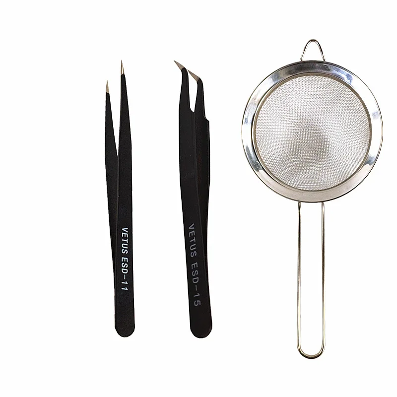 Bird's nest scorpion clip three-piece set bird's nest picking tool straight elbow stainless steel slip net colander
Bird's nest scorpion clip three-piece set bird's nest picking tool straight elbow stainless steel slip net colander