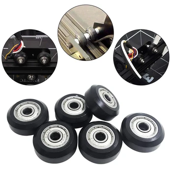 12 Pcs 625Zz Plastic Pulley Wheels with Bearings Gear for 3D Printer Compatible with CR-10 / CR-10S / CNC Router Hybrid
12 Pcs 625Zz Plastic Pulley Wheels with Bearings Gear for 3D Printer Compatible with CR-10 / CR-10S / CNC Router Hybrid