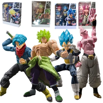 14-22cm Japan Anime SHF Dragon Ball Super Broly Vegeta Buu Trunks Action Figure DBZ Goku Broly Figurines PVC Model Toys 
14-22cm Japan Anime SHF Dragon Ball Super Broly Vegeta Buu Trunks Action Figure DBZ Goku Broly Figurines PVC Model Toys