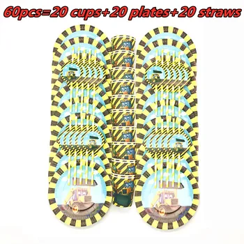 Kids Favors Construction Engineering Vehicles Theme Birthday Party Supplies Plates Cups Flags Napkin Straws Disposable Tableware 
Kids Favors Construction Engineering Vehicles Theme Birthday Party Supplies Plates Cups Flags Napkin Straws Disposable Tableware