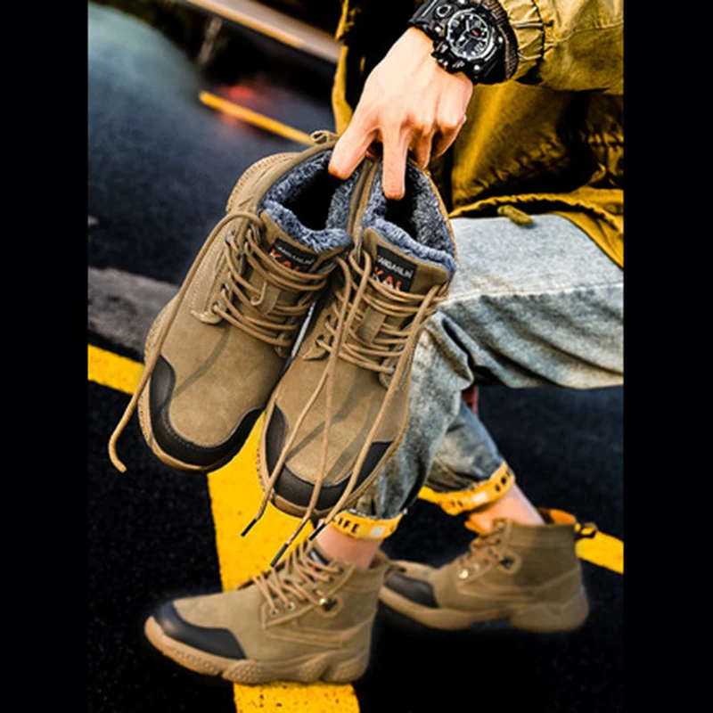 Steel Toe Shoes Anti-puncture Soft Rubber Shoe-sole for Women Men Work Safety Protection Winter Warm
Steel Toe Shoes Anti-puncture Soft Rubber Shoe-sole for Women Men Work Safety Protection Winter Warm