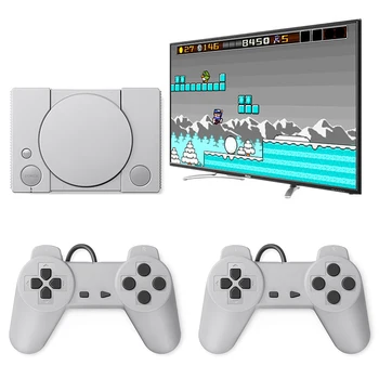 Classic Video Game Console for PS1 Games Built in 620 Classic Games Retro 8bit Mini Home TV Gaming Player Console Dual Players
Classic Video Game Console for PS1 Games Built in 620 Classic Games Retro 8bit Mini Home TV Gaming Player Console Dual Players