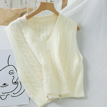 Heliar 2019 Winter Women Knitted Outerwear Vest V-Neck Pullovers Female Sleeveless Spiral Pattern Sweater For Women Velvet Vest
Heliar 2019 Winter Women Knitted Outerwear Vest V-Neck Pullovers Female Sleeveless Spiral Pattern Sweater For Women Velvet Vest