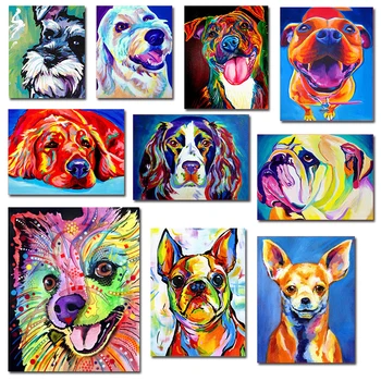 GATYZTORY DIY Painting By Numbers Dogs Animal HandPainted Oil Painting Acrylic Painting Drawing On Canvas Unique Gift Wall Decor
GATYZTORY DIY Painting By Numbers Dogs Animal HandPainted Oil Painting Acrylic Painting Drawing On Canvas Unique Gift Wall Decor