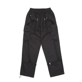 Jogger Sweatpants Men Streetwear Hip Hop Casual Loose Cargo Pants Male Ribbon Splice Multi-pocket Harem Trousers
Jogger Sweatpants Men Streetwear Hip Hop Casual Loose Cargo Pants Male Ribbon Splice Multi-pocket Harem Trousers
