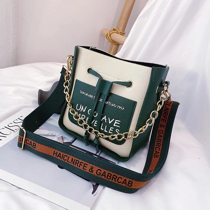 Broadband One Shoulder Bucket Bag Small Bag Handbag Women's Bag New 2020 Fall Winter Fashion Messenger Bag Handbags for Women's
Broadband One Shoulder Bucket Bag Small Bag Handbag Women's Bag New 2020 Fall Winter Fashion Messenger Bag Handbags for Women's