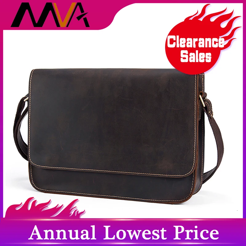Mva Messenger Men's Shoulder Bag Genuine Leather Bags Male Briefcases Laptop Crossbody Bag Business Bags For Men Cowhide 9022
Mva Messenger Men's Shoulder Bag Genuine Leather Bags Male Briefcases Laptop Crossbody Bag Business Bags For Men Cowhide 9022