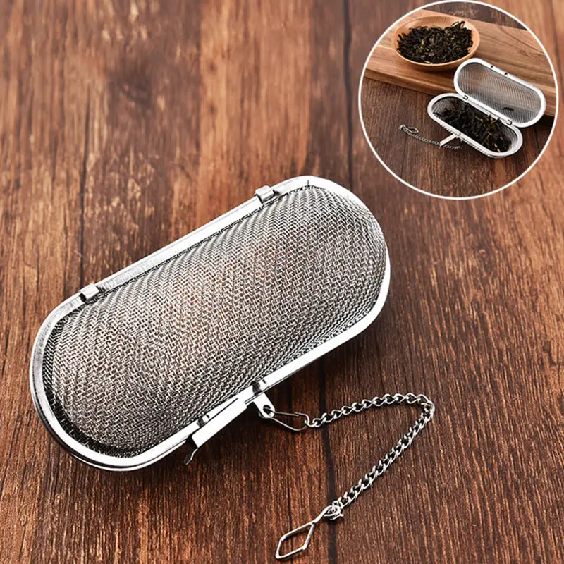 Reusable Tea Filter Hanging Spice Loose Tea Leaf Herbal Tool Tea Accessories Tea Strainer Tea Infuser Kitchen Gadgets
Reusable Tea Filter Hanging Spice Loose Tea Leaf Herbal Tool Tea Accessories Tea Strainer Tea Infuser Kitchen Gadgets