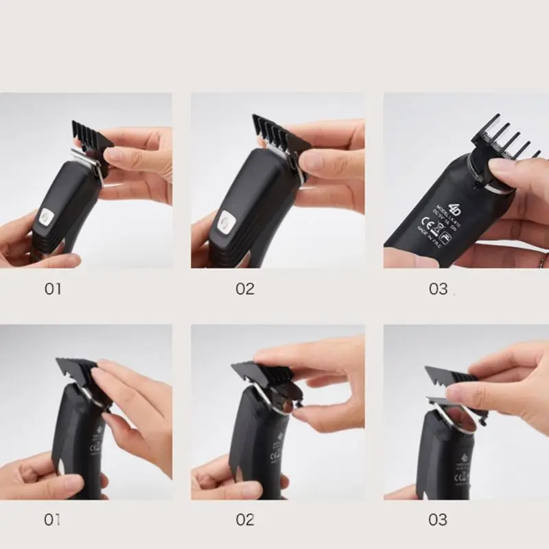 Professional 6 in 1 Hair Clippers Kit Men Beard Trimmer Barber Grooming Cordless
Professional 6 in 1 Hair Clippers Kit Men Beard Trimmer Barber Grooming Cordless