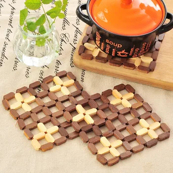 10 Pcs Bamboo Drink Home Coaster Tea Coffee Cup Table Mat Durable Square Hollow out Pattern Placemat FPing
10 Pcs Bamboo Drink Home Coaster Tea Coffee Cup Table Mat Durable Square Hollow out Pattern Placemat FPing