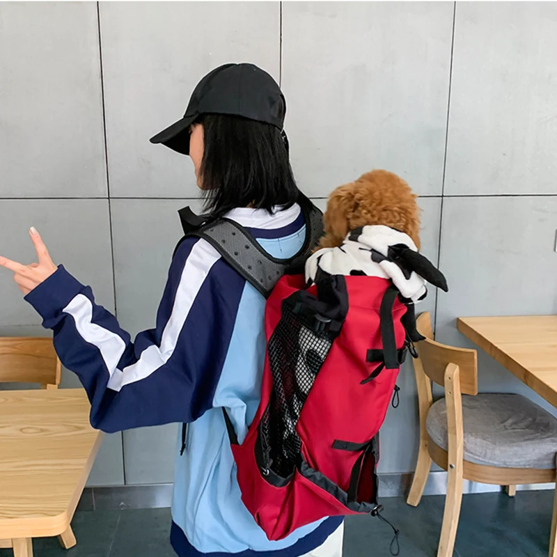 Pet Dog Backpack Outdoor Double Shoulder Backpack Adjustable Reflective Carrier Bag for Dogs French Bulldog Pug Carrying Travel
Pet Dog Backpack Outdoor Double Shoulder Backpack Adjustable Reflective Carrier Bag for Dogs French Bulldog Pug Carrying Travel
