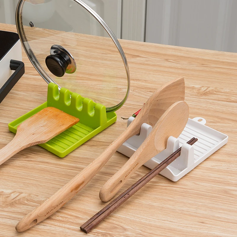 Cooking Tools Kitchen Silicone/PP Spoon Rest Utensil Spatula Holder Heat Resistant Storage Shelves Kitchen Accessories
Cooking Tools Kitchen Silicone/PP Spoon Rest Utensil Spatula Holder Heat Resistant Storage Shelves Kitchen Accessories