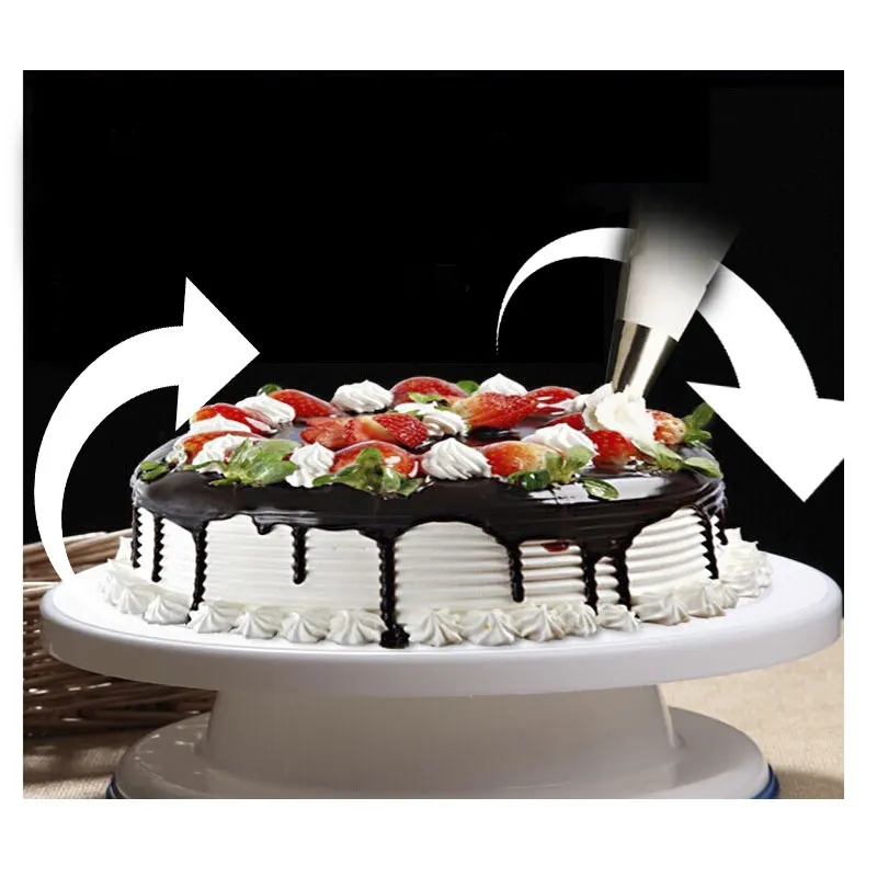 Anti-slip baking tools with scale cake mounting table light and stable cake turntable DIY cake mold Plastic mold cake mold
Anti-slip baking tools with scale cake mounting table light and stable cake turntable DIY cake mold Plastic mold cake mold