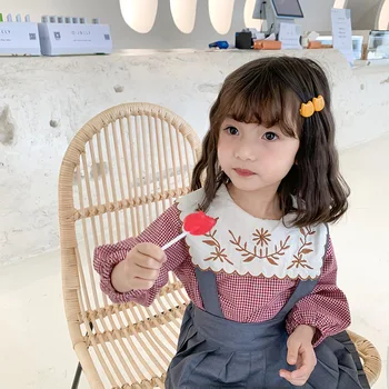Baby Girls Blouse Spring Autumn Cotton Shirt 2020 Princess Blouse Long Sleeve Turn Down Collar Flower Embroidery Shirts Clothes
Baby Girls Blouse Spring Autumn Cotton Shirt 2020 Princess Blouse Long Sleeve Turn Down Collar Flower Embroidery Shirts Clothes