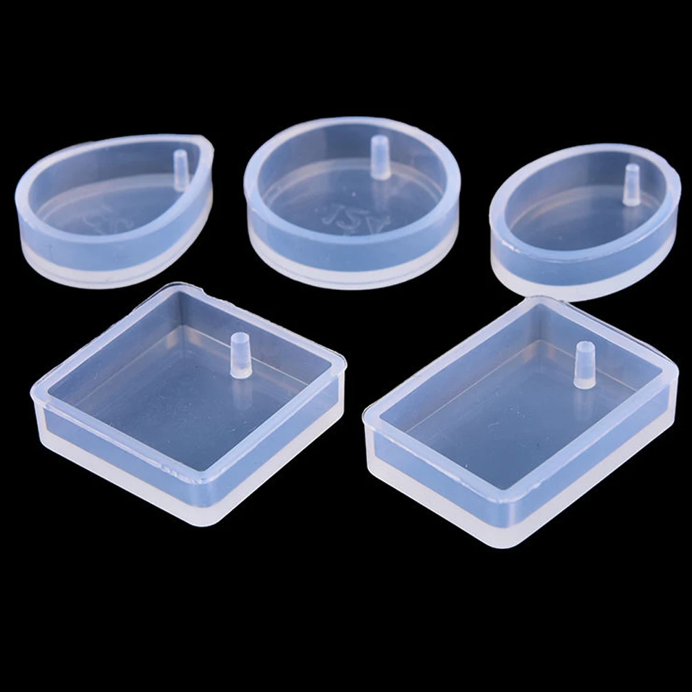 1 шт. DIY Прозрачная силиконовая форма для изготовления ювелирных изделий кулон