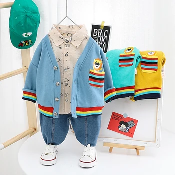 HYLKIDHUOSE Toddler Infant Clothing Sets 2020 Autumn Cartoon Coats Shirt Pants Baby Boys Girls Clothes Children Kids Costume 
HYLKIDHUOSE Toddler Infant Clothing Sets 2020 Autumn Cartoon Coats Shirt Pants Baby Boys Girls Clothes Children Kids Costume