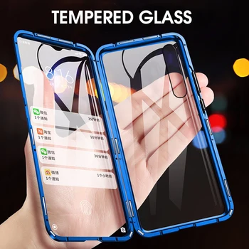 Double-sided Magnetic Full Cover Protector Case for Xiaomi Mi A3 A 3 Tempered Glass Back+Front For Xiaomi MiA3 Transparent Case
Double-sided Magnetic Full Cover Protector Case for Xiaomi Mi A3 A 3 Tempered Glass Back+Front For Xiaomi MiA3 Transparent Case