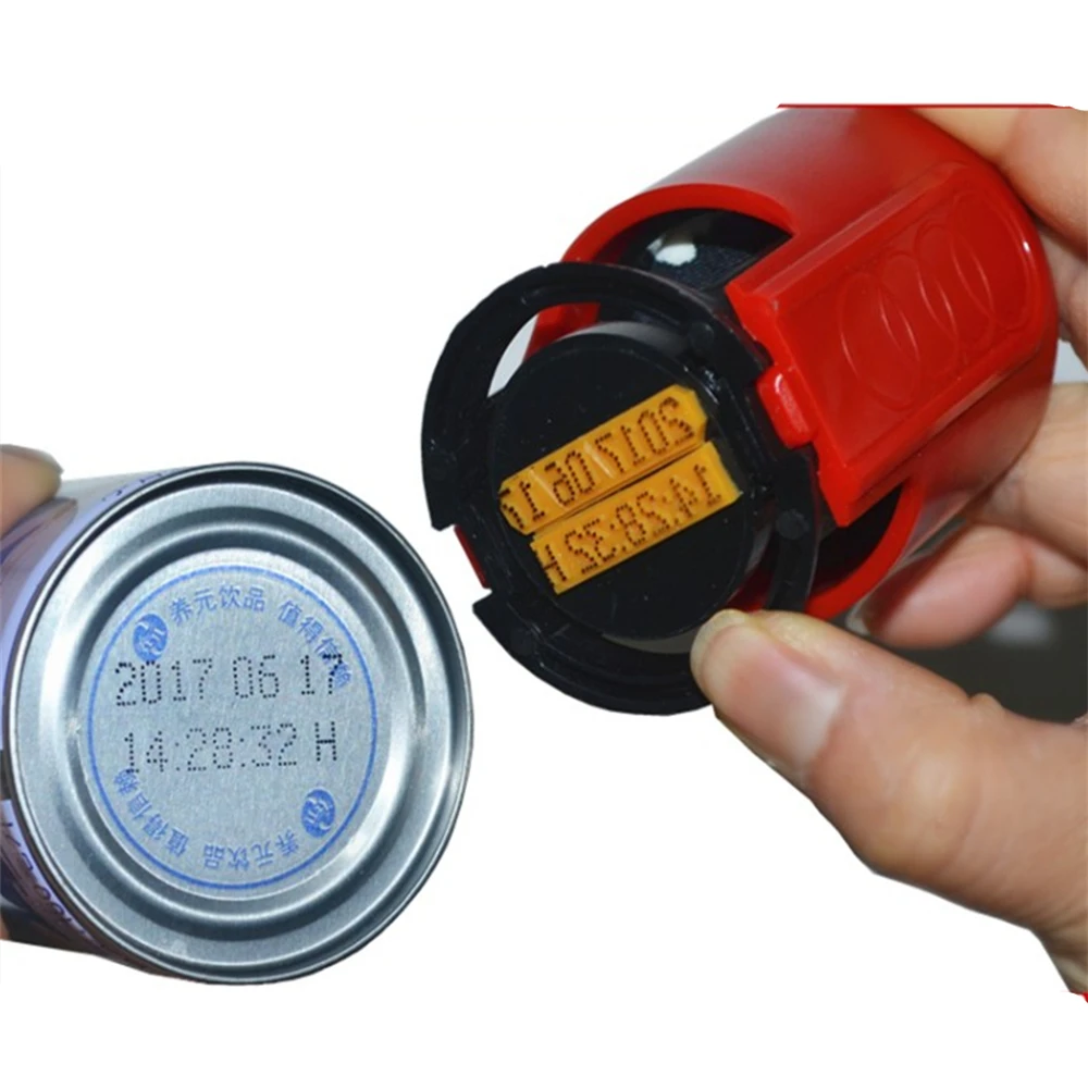 10PCS DHL Mini A6 Handheld coding Machine,small letterpress machine,ink date printer,manual date stamp stamping date machine
10PCS DHL Mini A6 Handheld coding Machine,small letterpress machine,ink date printer,manual date stamp stamping date machine