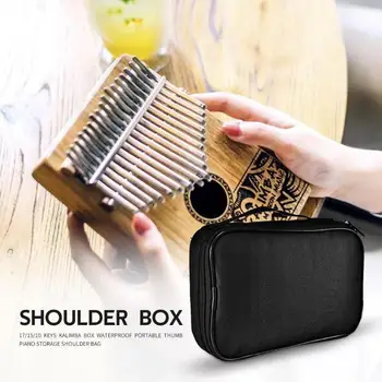 17/15/10 Keys Solid Color Kalimba Box Waterproof Portable Thumb Piano Storage Shoulder Handbags Musical Instruments Bag
17/15/10 Keys Solid Color Kalimba Box Waterproof Portable Thumb Piano Storage Shoulder Handbags Musical Instruments Bag