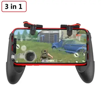 3 in 1 Mobile Gamepad Controller Joystick Trigger Fire Button Key for PUBG with Phone Holder Bracket Hand Grip Game Accessories
3 in 1 Mobile Gamepad Controller Joystick Trigger Fire Button Key for PUBG with Phone Holder Bracket Hand Grip Game Accessories
