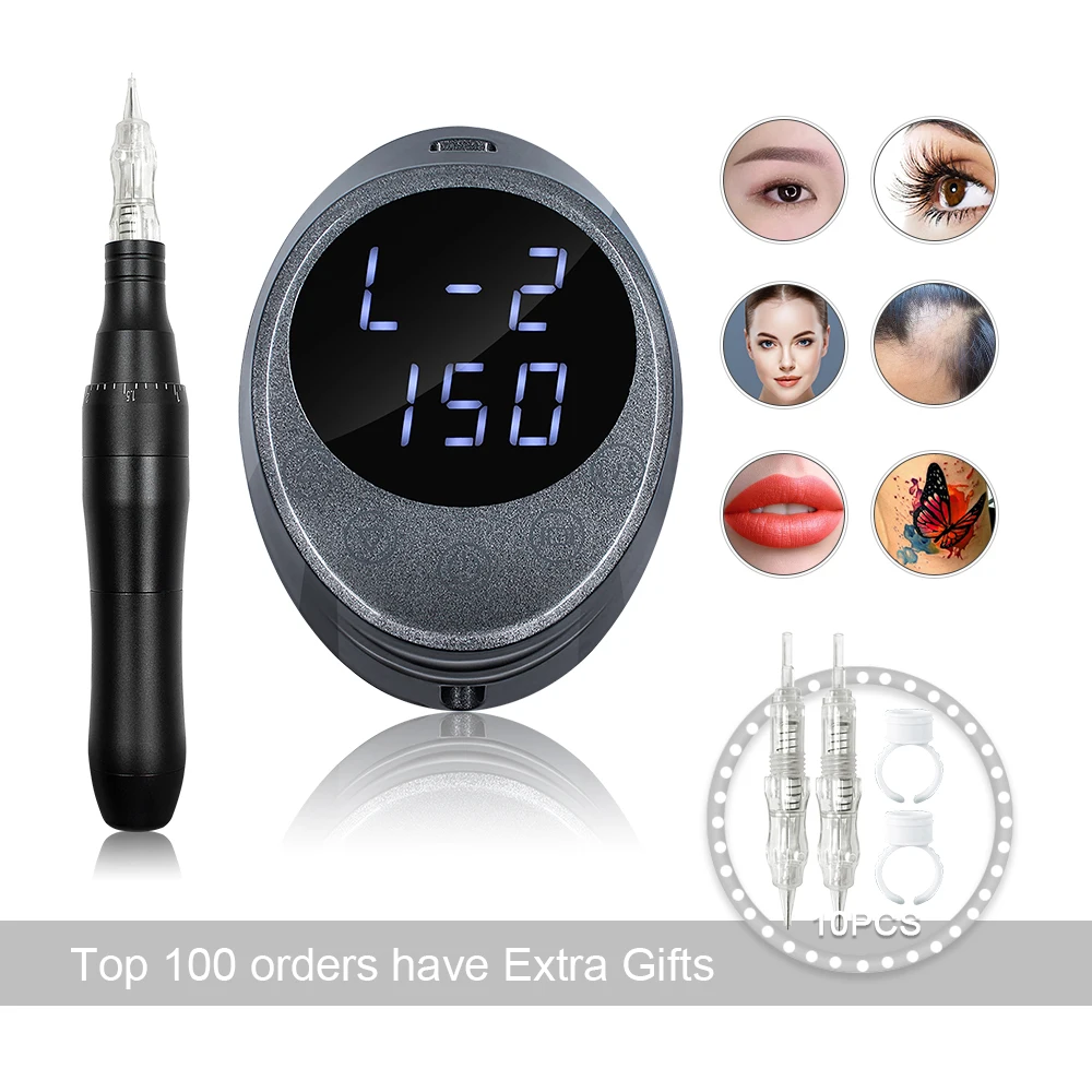 Biomaser Dermografo Permanent Makeup Machine Pen Quiet Motor Tattoo Gun For Eyebrow PMU Tattoo linder and shader
Biomaser Dermografo Permanent Makeup Machine Pen Quiet Motor Tattoo Gun For Eyebrow PMU Tattoo linder and shader