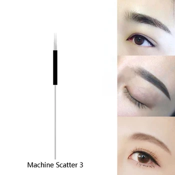 Semi-permanent tattoo embroidery needles Tattoo Eyebrow tips Flat double needle for shader makeup tool
Semi-permanent tattoo embroidery needles Tattoo Eyebrow tips Flat double needle for shader makeup tool