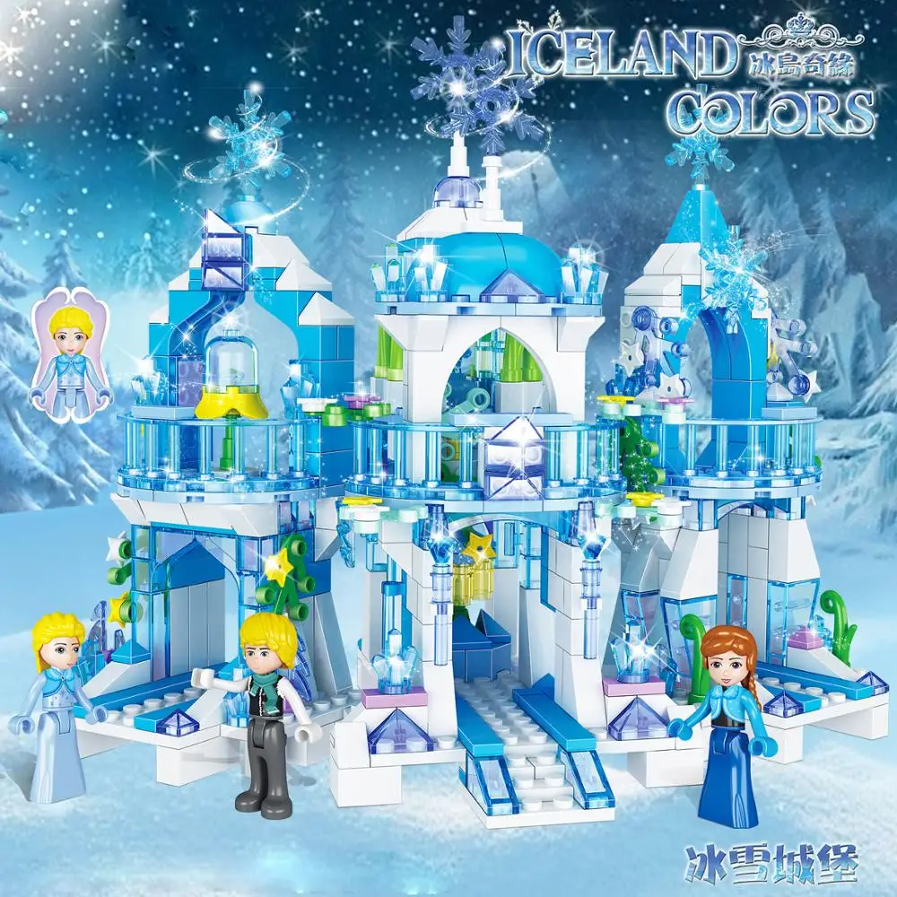 2020 New Disney Ice and snow Princess Series Ice and snow castle Model Building Block boy Girl Toy Birthday Gift
2020 New Disney Ice and snow Princess Series Ice and snow castle Model Building Block boy Girl Toy Birthday Gift
