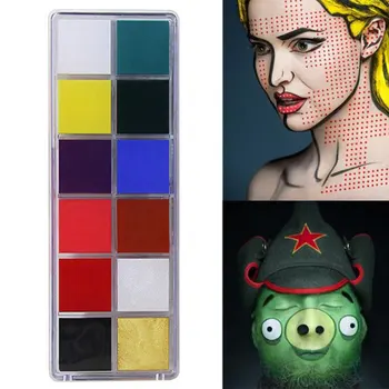 Festivals Face Paint Kit Makeup Kit Non-toxic Easy Apply Fancy Body Hypoallergenic Multi Colored Portable Cosplay Supplies
Festivals Face Paint Kit Makeup Kit Non-toxic Easy Apply Fancy Body Hypoallergenic Multi Colored Portable Cosplay Supplies