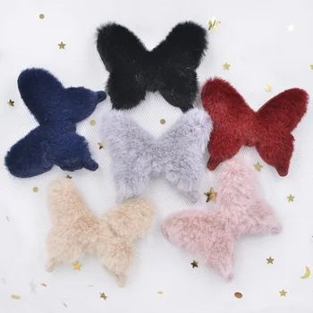 Wholesale 60Pcs Soft Plush Butterfly Appliques Rabbit Hair Patches for Clothes Shoes DIY Hair Clip Girls Headwear Bow Decor S71
Wholesale 60Pcs Soft Plush Butterfly Appliques Rabbit Hair Patches for Clothes Shoes DIY Hair Clip Girls Headwear Bow Decor S71