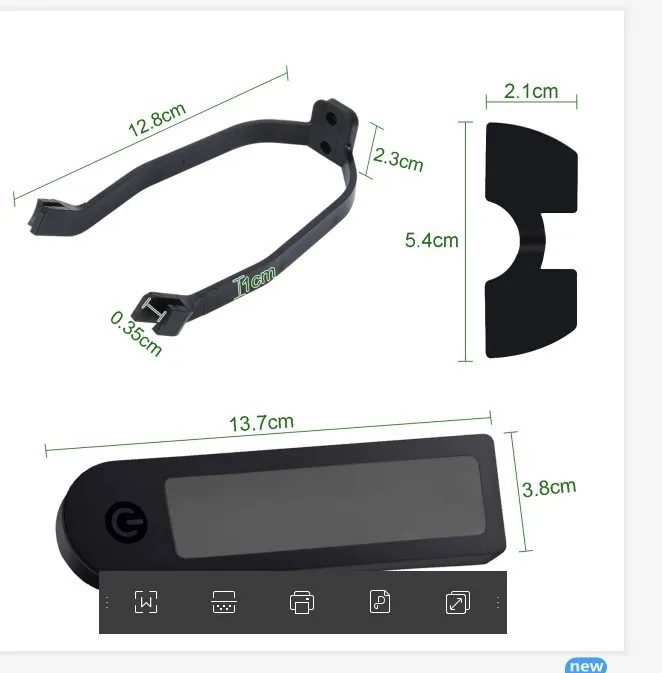 Xiaomijia 1s / M365 Scooter Mudguard Bracket Damping Waterproof Cover Combination Set
Xiaomijia 1s / M365 Scooter Mudguard Bracket Damping Waterproof Cover Combination Set
