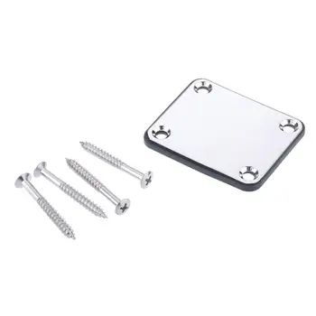 Musiclily Metal Neck Mounting Plate for Fender Guitar or Bass,Chrome
Musiclily Metal Neck Mounting Plate for Fender Guitar or Bass,Chrome