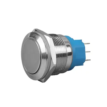 1PCS 22MM IP67 LED Waterproof Flat head momentary or latching metal push button switch
1PCS 22MM IP67 LED Waterproof Flat head momentary or latching metal push button switch