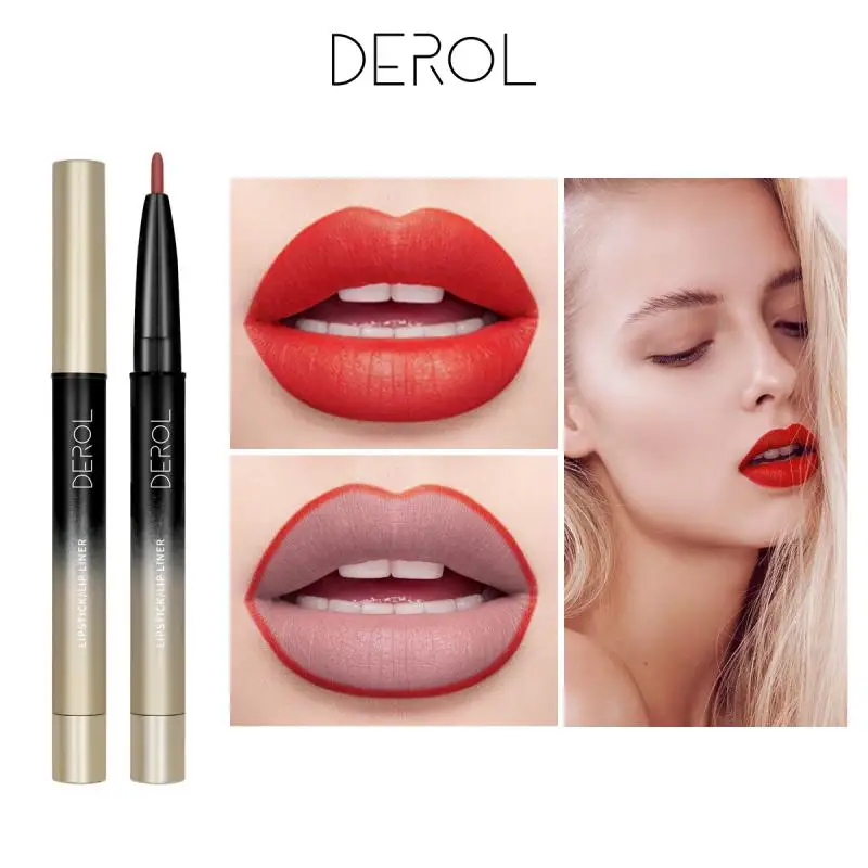 Double Head Matte Lipstick Waterproof Lipliner Pen Long Lasting Lipsticks Waterproof 12 Colors 2 in 1 Non Stick Cup Waterproof
Double Head Matte Lipstick Waterproof Lipliner Pen Long Lasting Lipsticks Waterproof 12 Colors 2 in 1 Non Stick Cup Waterproof