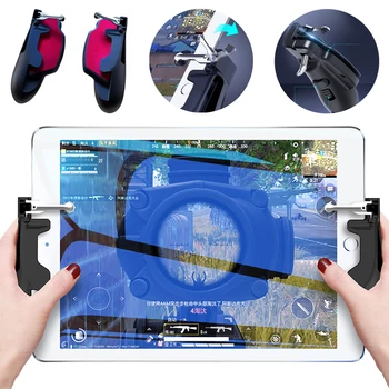 H7 Tablet PUBG Game Controller Gamepad Joystick Metal Trigger Fast Shooter Free Fire Gamepad For iPad Huawei Samsung One Pair
H7 Tablet PUBG Game Controller Gamepad Joystick Metal Trigger Fast Shooter Free Fire Gamepad For iPad Huawei Samsung One Pair