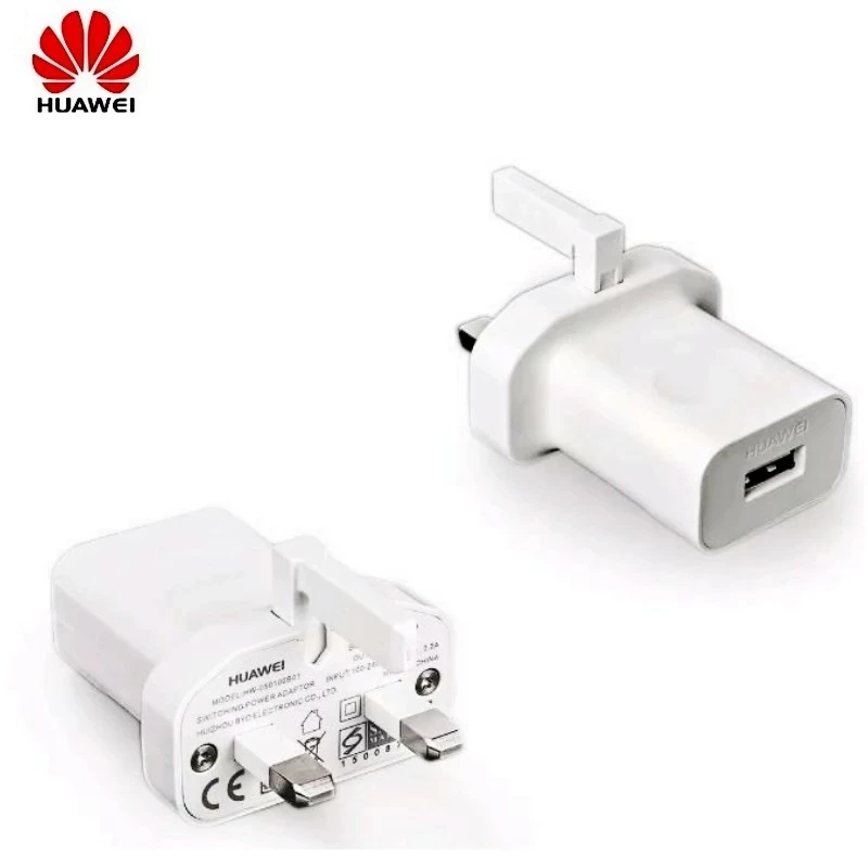 

Original Huawei 5V 2A /5V 1A UK adapter USB Charger HW-050200E01 support E5885 E5787PH-67A EE70