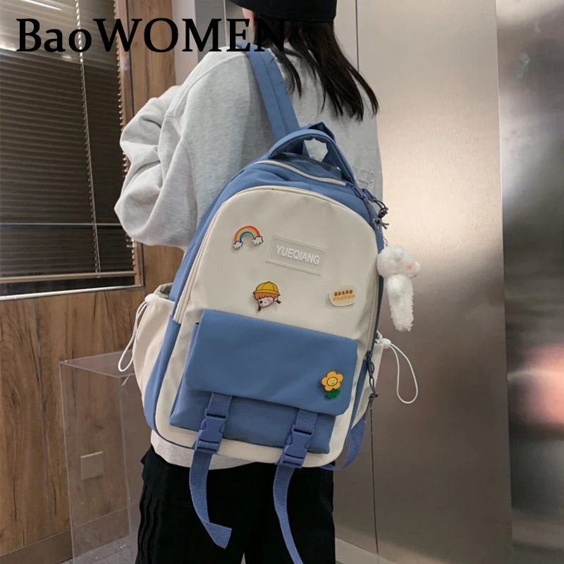 Милый женский рюкзак Bao с вышивкой, школьные рюкзаки panelle, женские корейские студенческие школьные сумки для девочек в стиле Харадзюку
Милый женский рюкзак Bao с вышивкой, школьные рюкзаки panelle, женские корейские студенческие школьные сумки для девочек в стиле Харадзюку