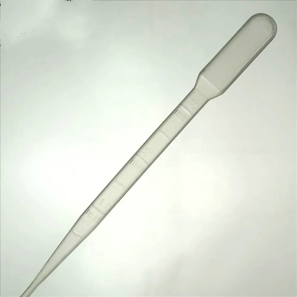 Plastic Dropper 3ml Scale Pasteur Dropper Urine Pipette Experiment Pipette Chemical Experiment Instrument
Plastic Dropper 3ml Scale Pasteur Dropper Urine Pipette Experiment Pipette Chemical Experiment Instrument